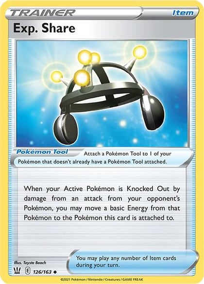 Exp. Share, SWSH05: Battle Styles 126/163