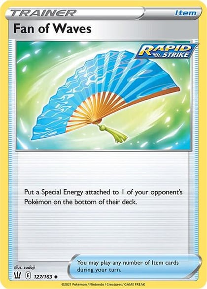 Fan of Waves, SWSH05: Battle Styles 127/163