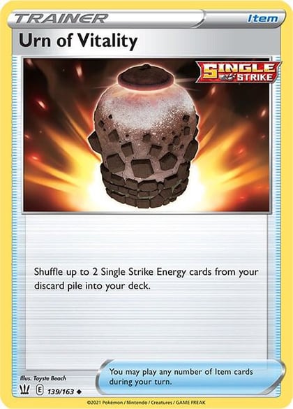 Urn of Vitality, SWSH05: Battle Styles 139/163