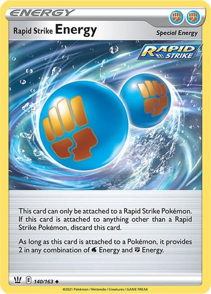 Rapid Strike Energy, SWSH05: Battle Styles 140/163