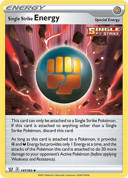 Single Strike Energy, SWSH05: Battle Styles 141/163