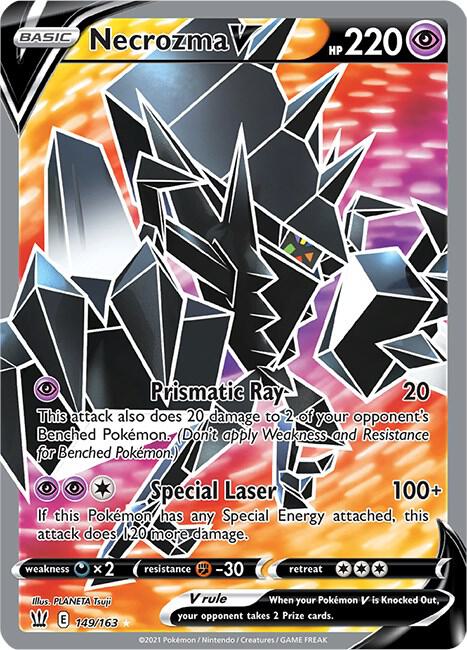 Necrozma V (Full Art), SWSH05: Battle Styles 149/163