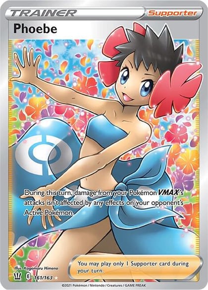 Phoebe (Full Art), SWSH05: Battle Styles 161/163
