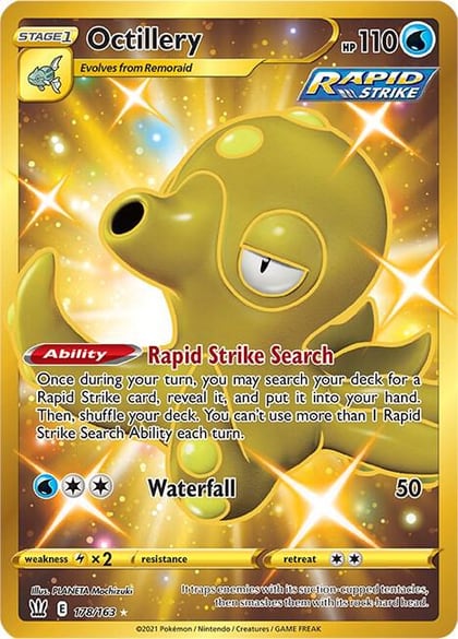 Octillery (Secret), SWSH05: Battle Styles 178/163