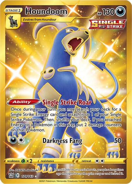 Houndoom (Secret), SWSH05: Battle Styles 179/163