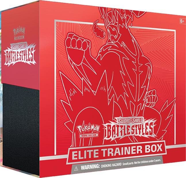 Battle Styles Elite Trainer Box [Single Strike Urshifu] (Red), SWSH05: Battle Styles P229284