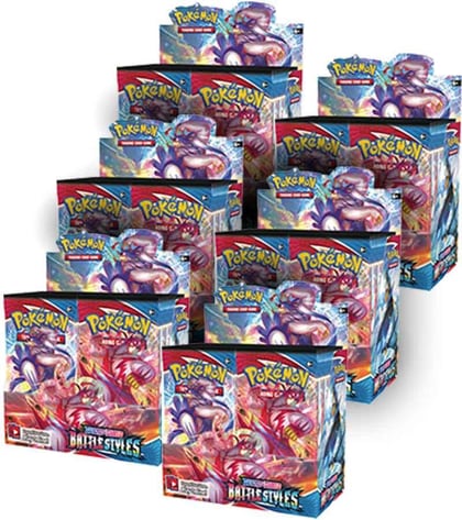 Battle Styles Booster Box Case, SWSH05: Battle Styles P233335