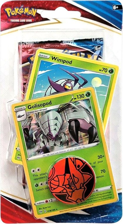 Battle Styles Premium Checklane Blister [Golisopod], SWSH05: Battle Styles P236457