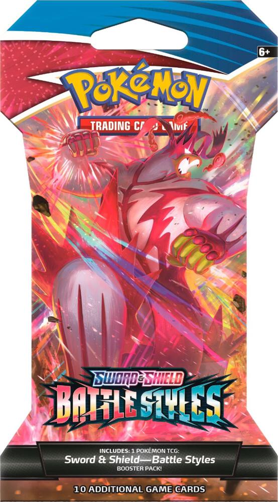 Battle Styles Sleeved Booster Pack, SWSH05: Battle Styles P251879