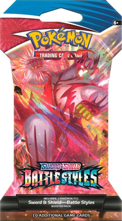 Battle Styles Sleeved Booster Pack, SWSH05: Battle Styles P251879