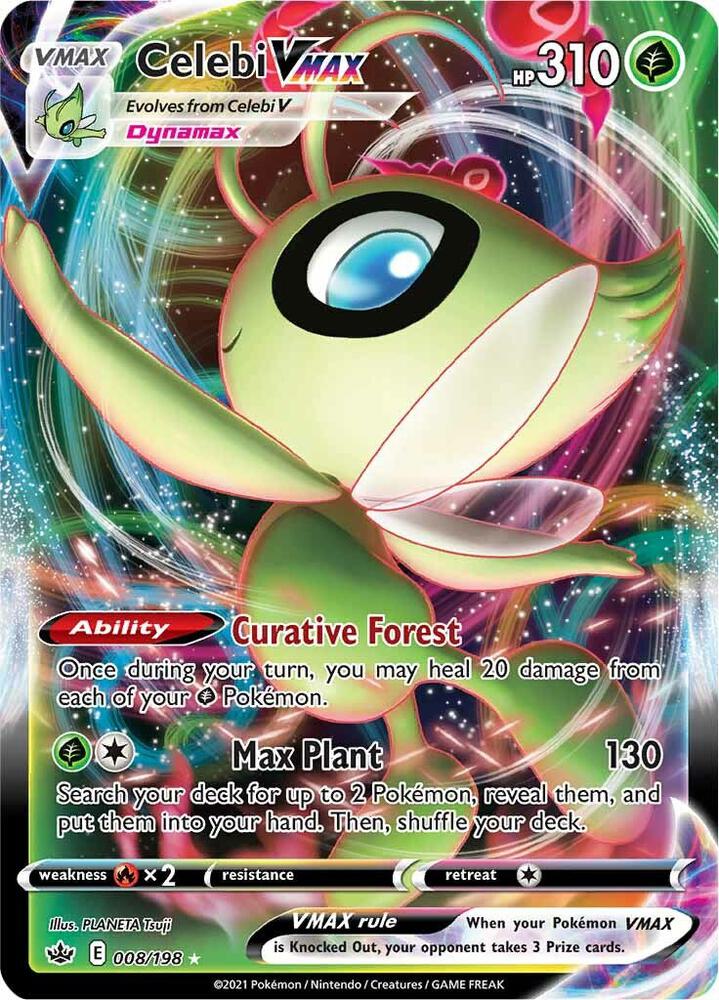 Celebi VMAX, SWSH06: Chilling Reign 008/198