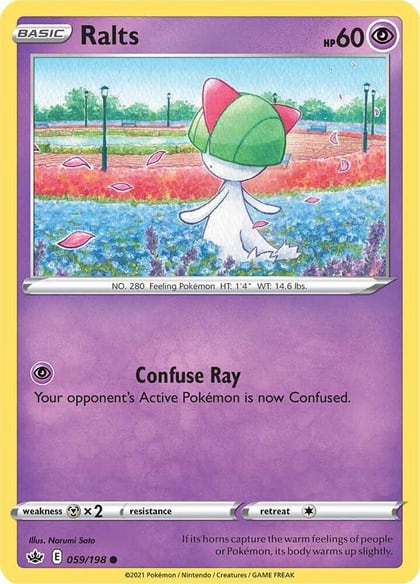 Ralts, SWSH06: Chilling Reign 059/198