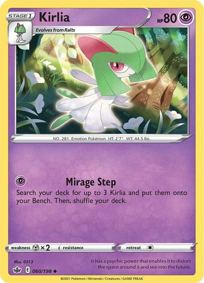 Kirlia, SWSH06: Chilling Reign 060/198