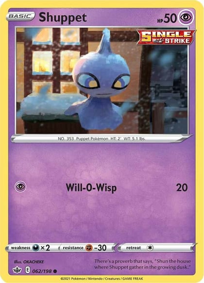 Shuppet, SWSH06: Chilling Reign 062/198
