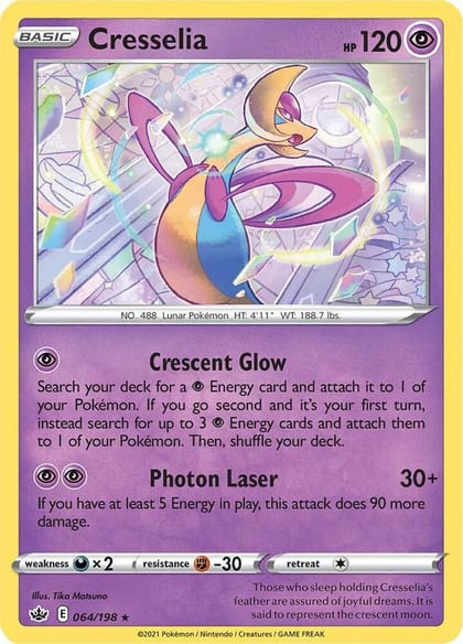 Cresselia, SWSH06: Chilling Reign 064/198