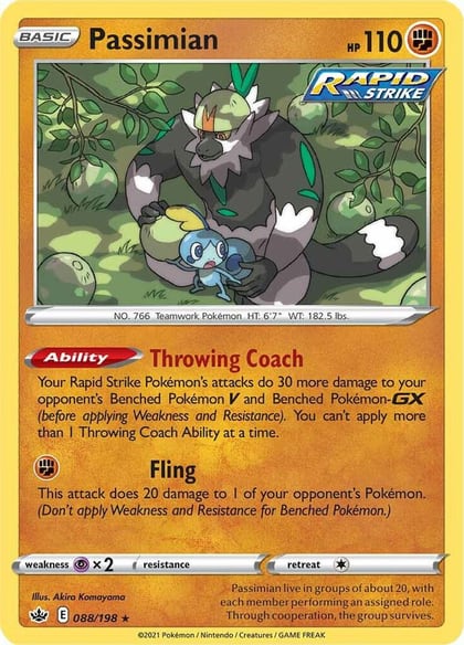 Passimian, SWSH06: Chilling Reign 088/198