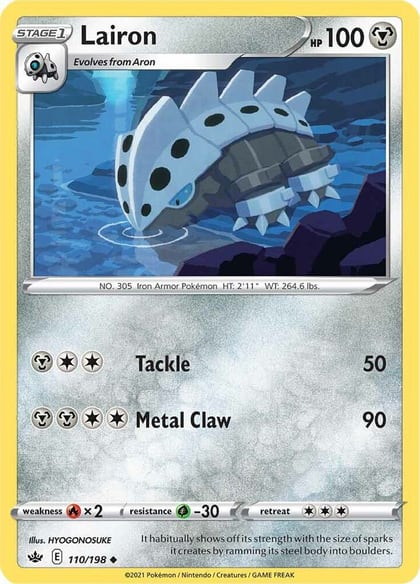 Lairon, SWSH06: Chilling Reign 110/198