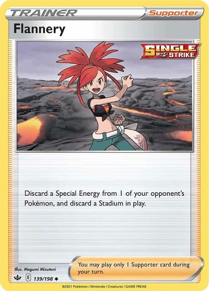 Flannery, SWSH06: Chilling Reign 139/198