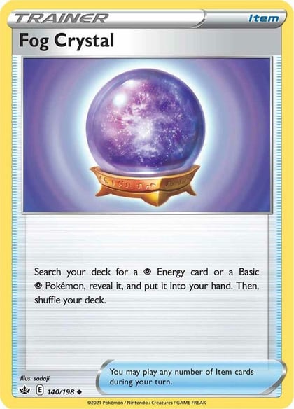 Fog Crystal, SWSH06: Chilling Reign 140/198