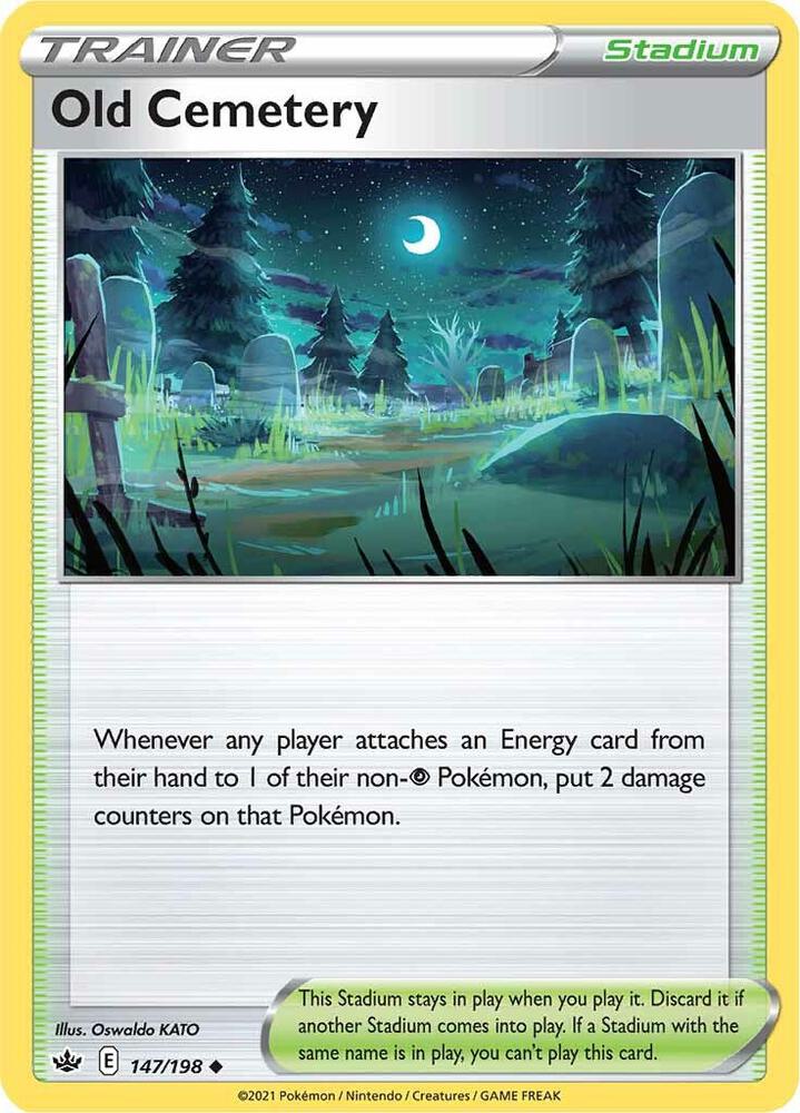 Old Cemetery, SWSH06: Chilling Reign 147/198