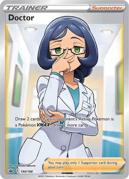 Doctor (Full Art), SWSH06: Chilling Reign 190/198