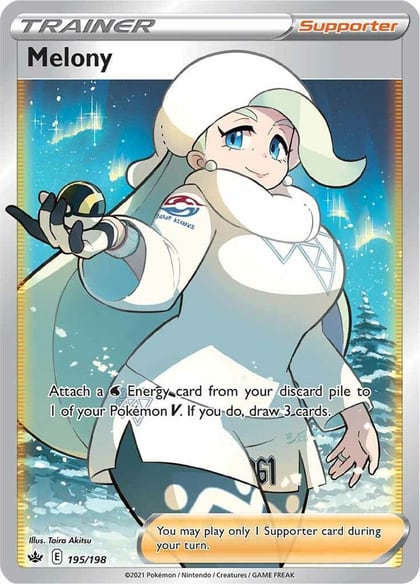 Melony (Full Art), SWSH06: Chilling Reign 195/198