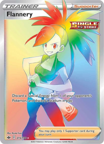 Flannery (Secret), SWSH06: Chilling Reign 215/198