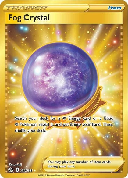 Fog Crystal (Secret), SWSH06: Chilling Reign 227/198