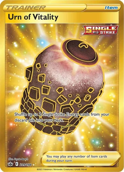 Urn of Vitality (Secret), SWSH06: Chilling Reign 229/198