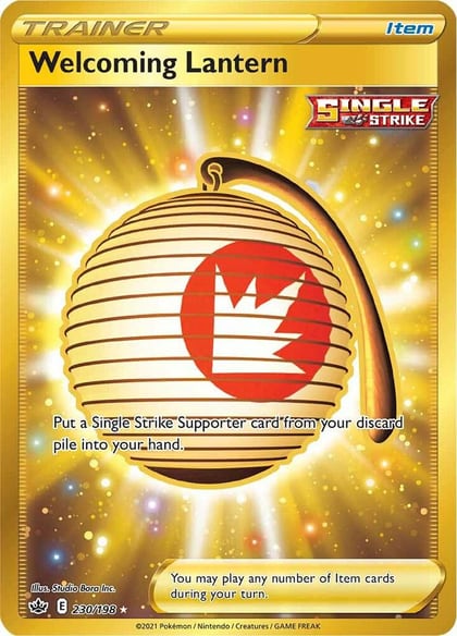 Welcoming Lantern (Secret), SWSH06: Chilling Reign 230/198