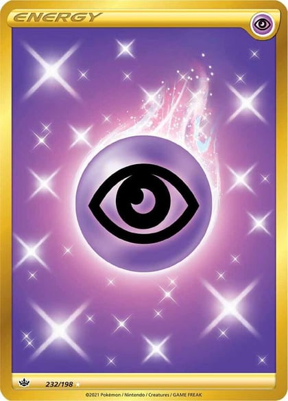 Psychic Energy (Secret), SWSH06: Chilling Reign 232/198