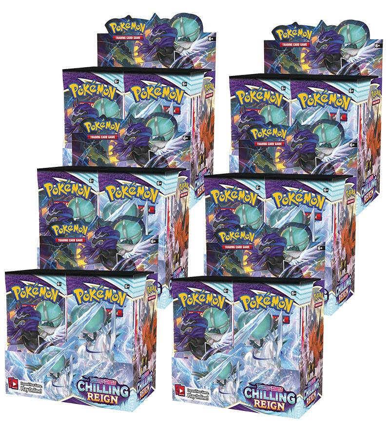 Chilling Reign Booster Box Case, SWSH06: Chilling Reign P236259