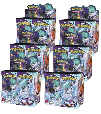 Chilling Reign Booster Box Case, SWSH06: Chilling Reign P236259