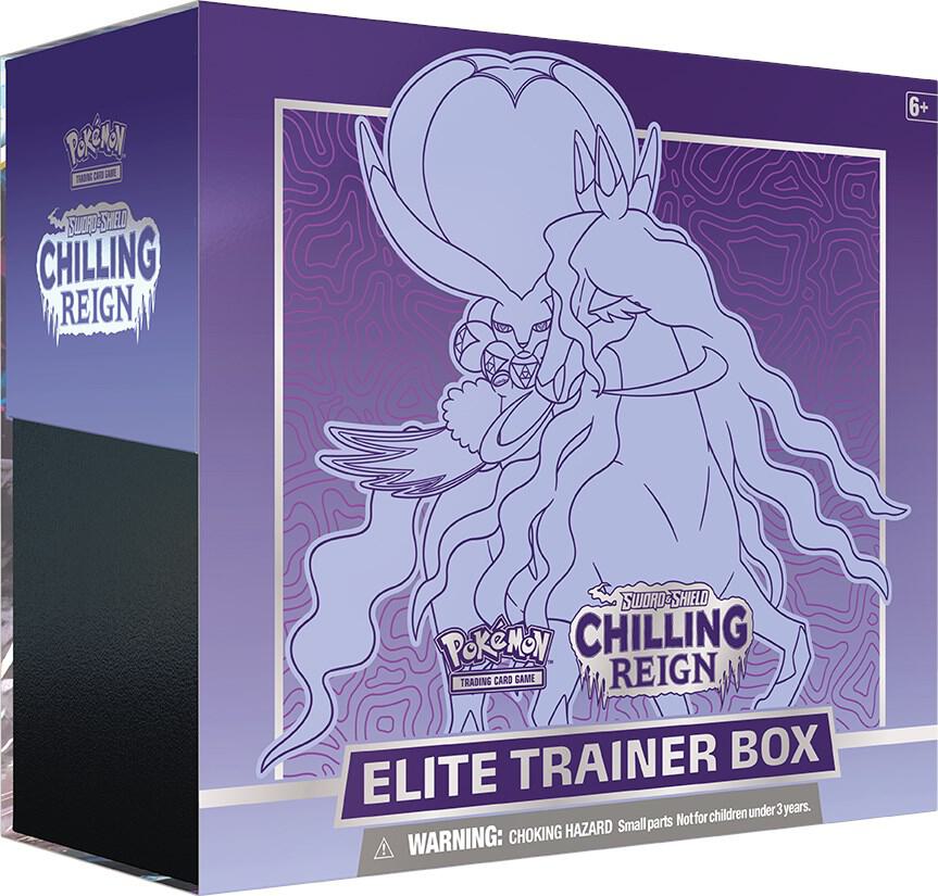 Chilling Reign Elite Trainer Box [Shadow Rider Calyrex], SWSH06: Chilling Reign P236261