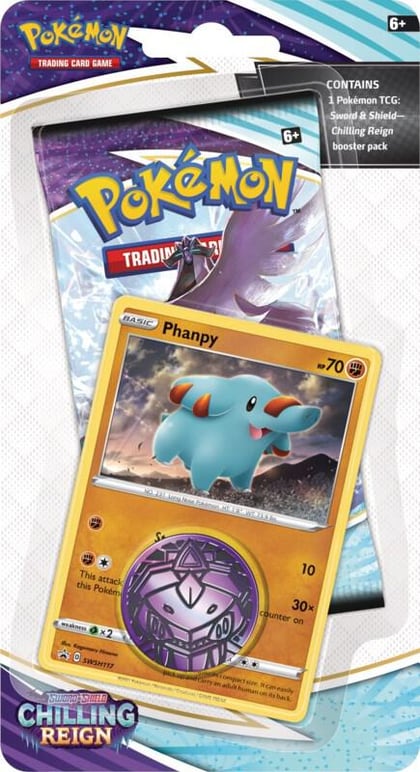 Chilling Reign Single Pack Blister [Phanpy], SWSH06: Chilling Reign P236272