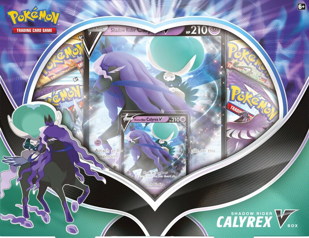 Shadow Rider Calyrex V Box, SWSH06: Chilling Reign P240977