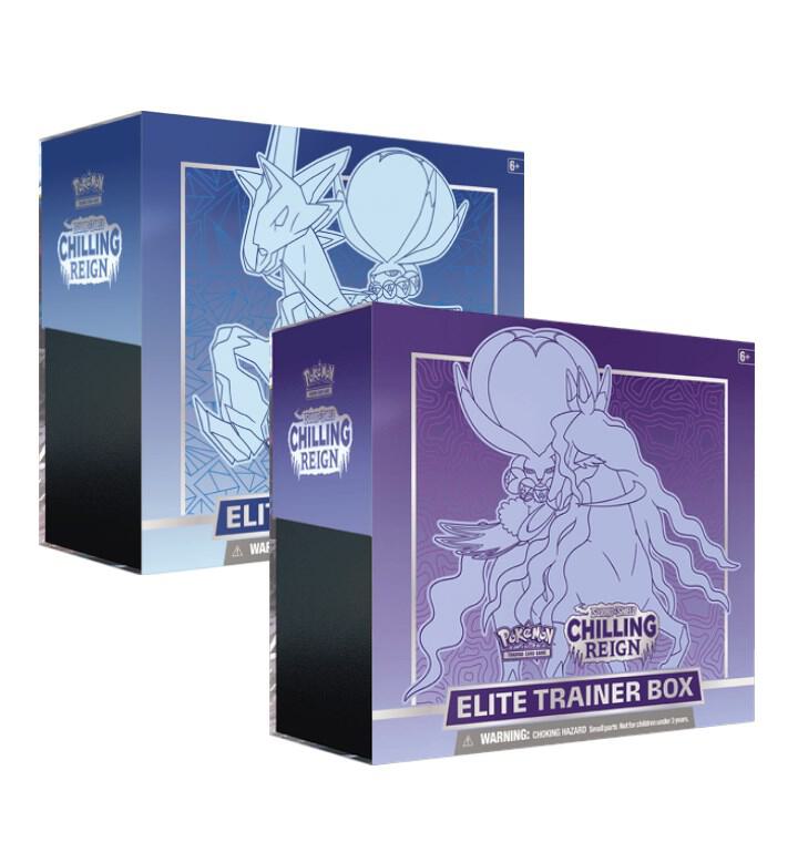 Chilling Reign Elite Trainer Box [Set of 2], SWSH06: Chilling Reign P244410
