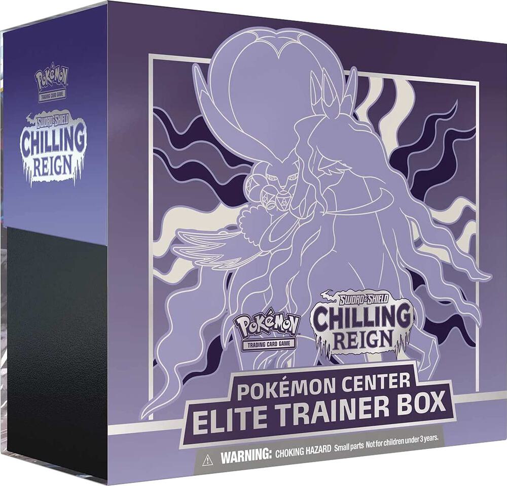 Chilling Reign Pokemon Center Elite Trainer Box [Shadow Rider Calyrex] (Exclusive), SWSH06: Chilling Reign P247282