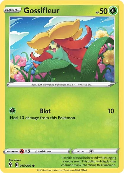 Gossifleur, SWSH07: Evolving Skies 015/203