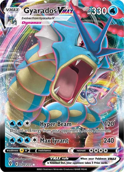 Gyarados VMAX, SWSH07: Evolving Skies 029/203
