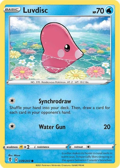 Luvdisc, SWSH07: Evolving Skies 039/203