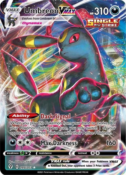 Umbreon VMAX, SWSH07: Evolving Skies 095/203