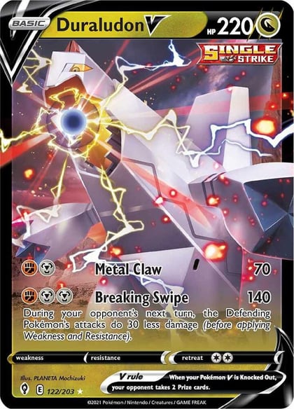 Duraludon V, SWSH07: Evolving Skies 122/203
