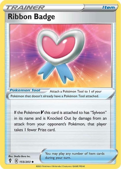 Ribbon Badge, SWSH07: Evolving Skies 155/203