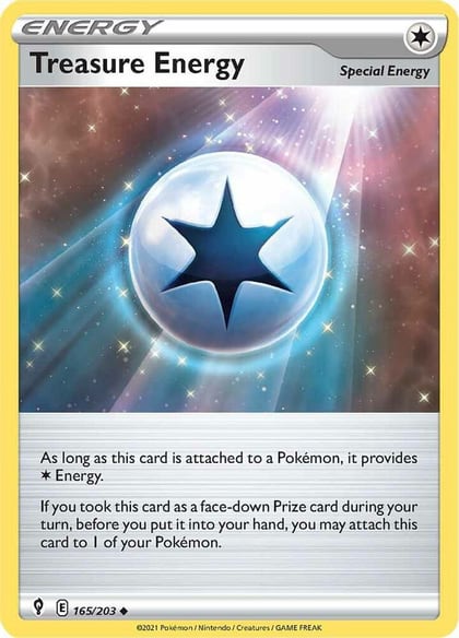 Treasure Energy, SWSH07: Evolving Skies 165/203