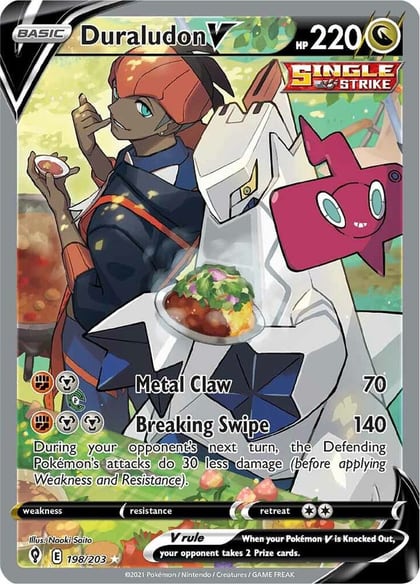 Duraludon V (Alternate Full Art), SWSH07: Evolving Skies 198/203