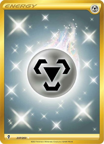 Metal Energy (Secret), SWSH07: Evolving Skies 237/203