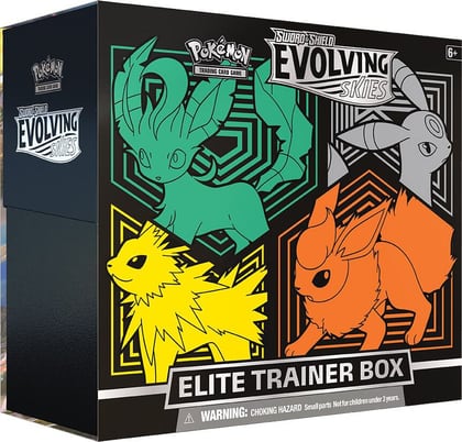 Evolving Skies Elite Trainer Box [Flareon/Jolteon/Umbreon/Leafeon], SWSH07: Evolving Skies P242434