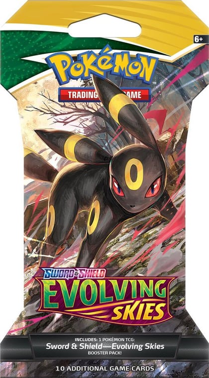 Evolving Skies Sleeved Booster Pack, SWSH07: Evolving Skies P242438