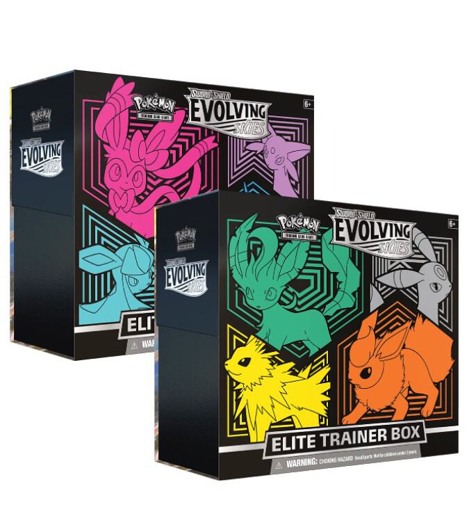 Evolving Skies Elite Trainer Box [Set of 2], SWSH07: Evolving Skies P243721
